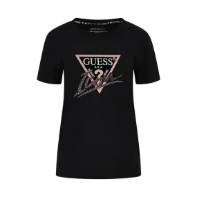  T-SHIRT GUESS. NERO 