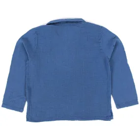 T-Shirt Lunga Azzurra Bambino E Bebè