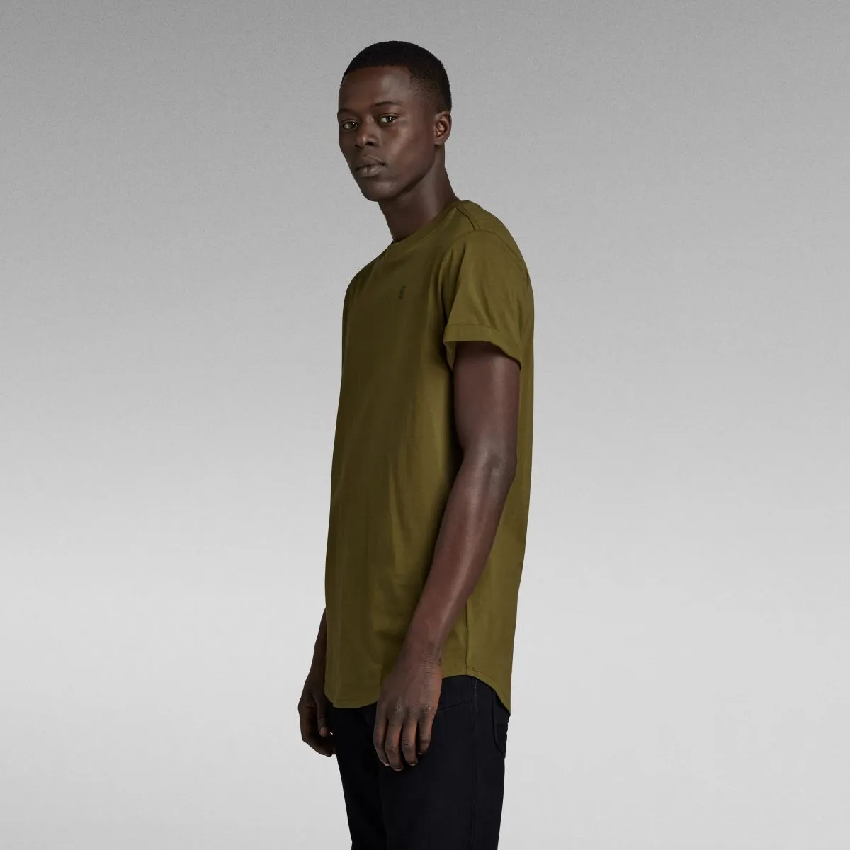 T-SHIRT Uomo G-STAR D16396 B353 LASH C744 DARK OLIVE