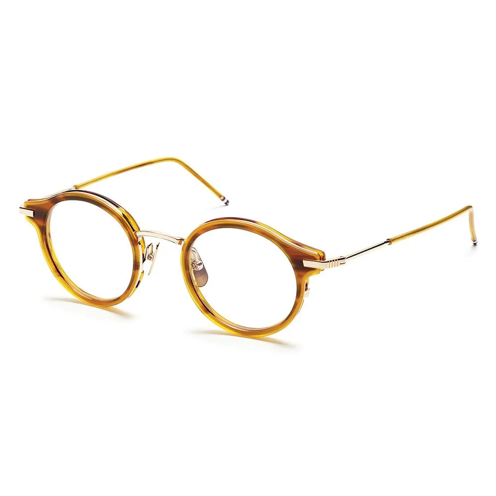 Thom Browne - Occhiali da Vista in Noce e Oro 18K - Thom Browne Eyewear