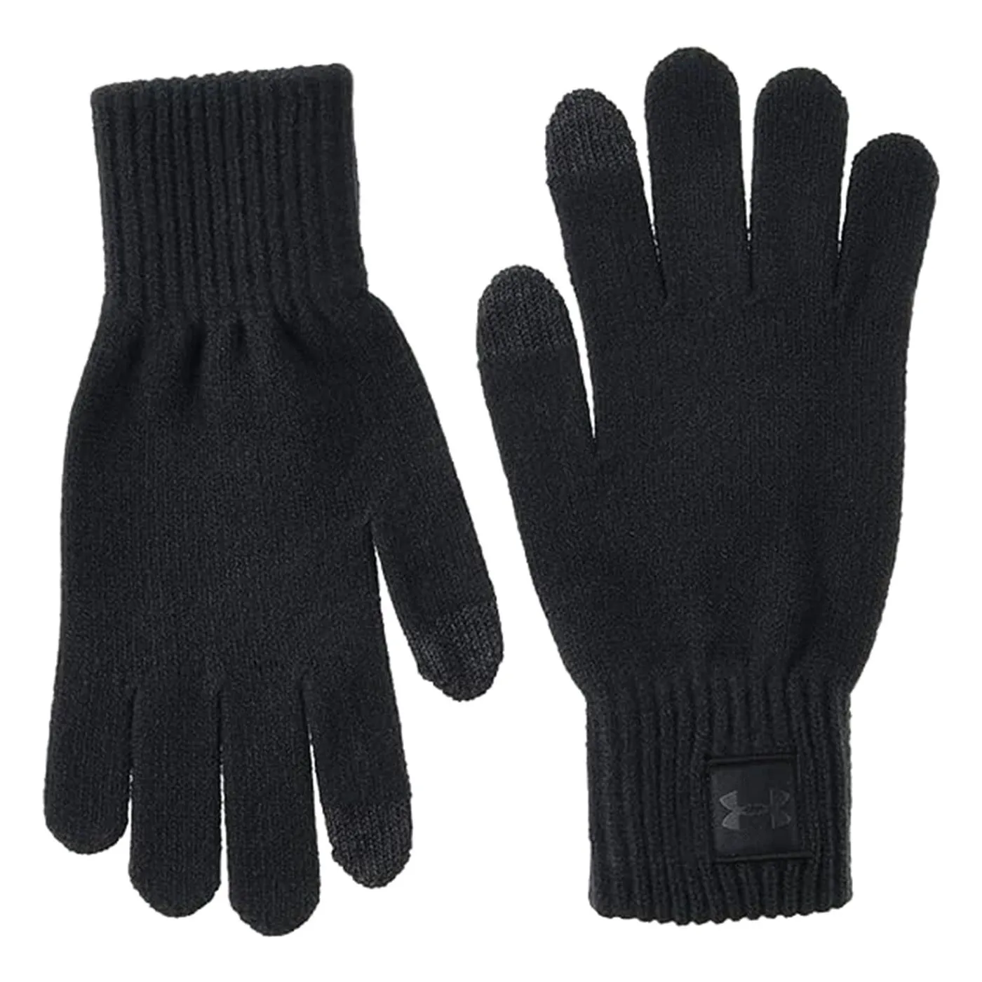 UNDER ARMOUR UA Halftime Gloves Black - Guanti Neri    