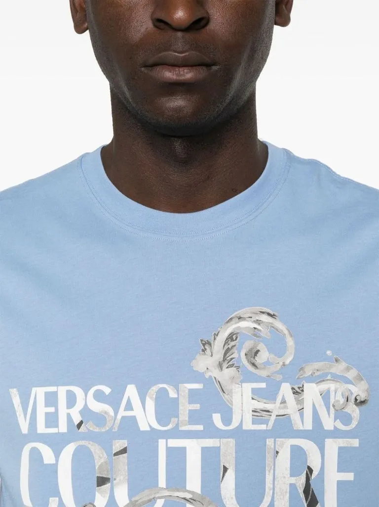 versace jeans couture T-shirt stampa logo