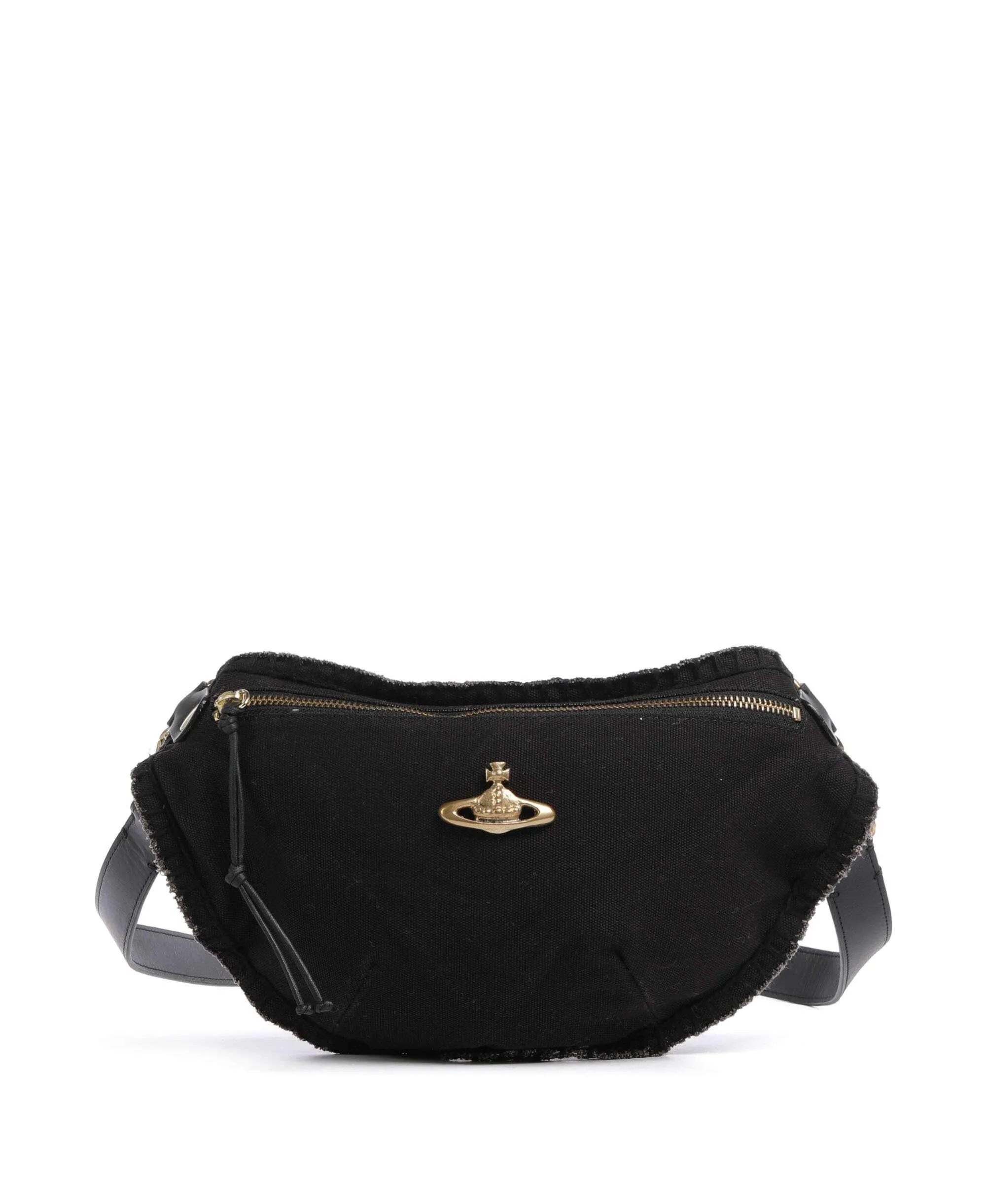  Vivienne Westwood City Canvas Marsupio tela nero  