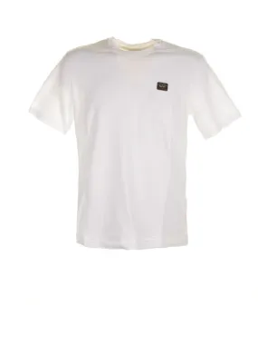 White t-shirt with logo