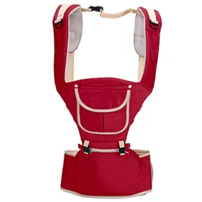 WHSPORT Marsupio Neonati Ergonomico Porta Bambino 0 36 Mesi con Sedile Regolabile Multiposizione, Frontale, Schiena e Fronte Str